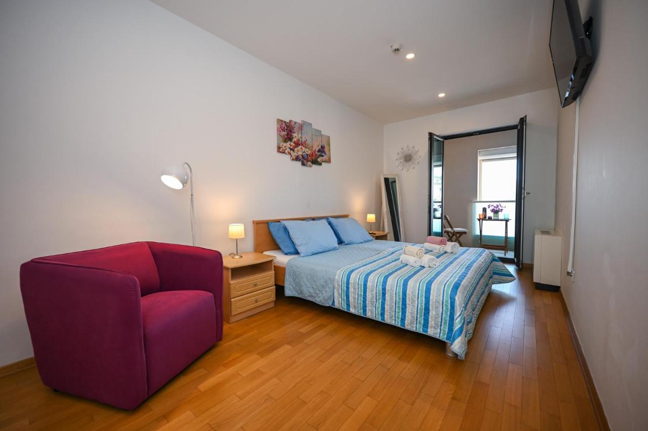 Sea View Porto With Secured Private Parking Apartment ดูบรอฟนิก ภายนอก รูปภาพ