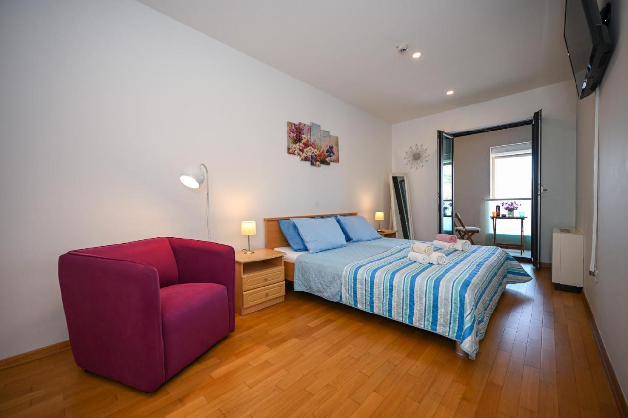 Sea View Porto With Secured Private Parking Apartment ดูบรอฟนิก ภายนอก รูปภาพ