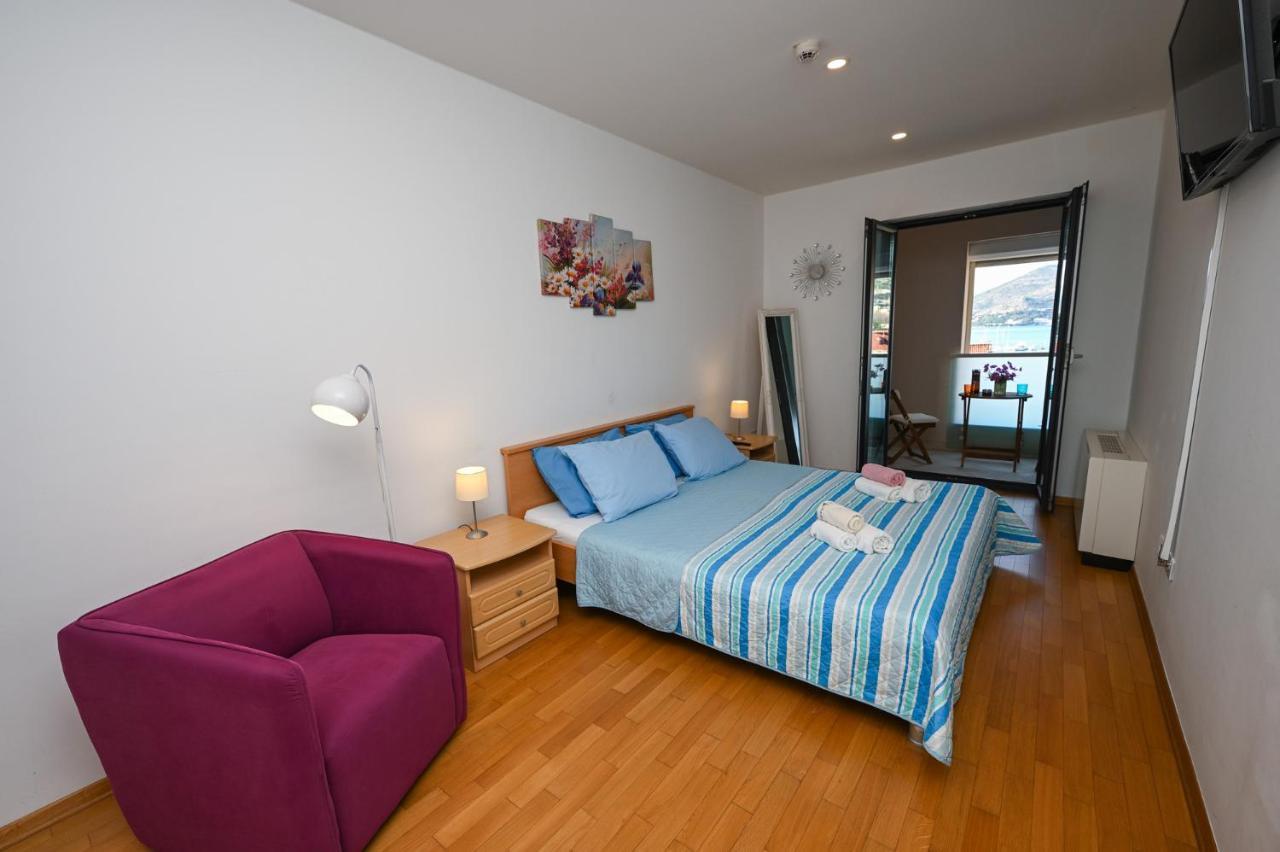 Sea View Porto With Secured Private Parking Apartment ดูบรอฟนิก ภายนอก รูปภาพ