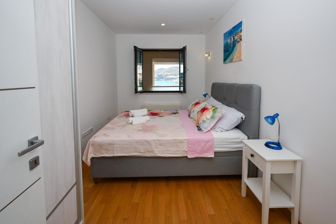 Sea View Porto With Secured Private Parking Apartment ดูบรอฟนิก ภายนอก รูปภาพ